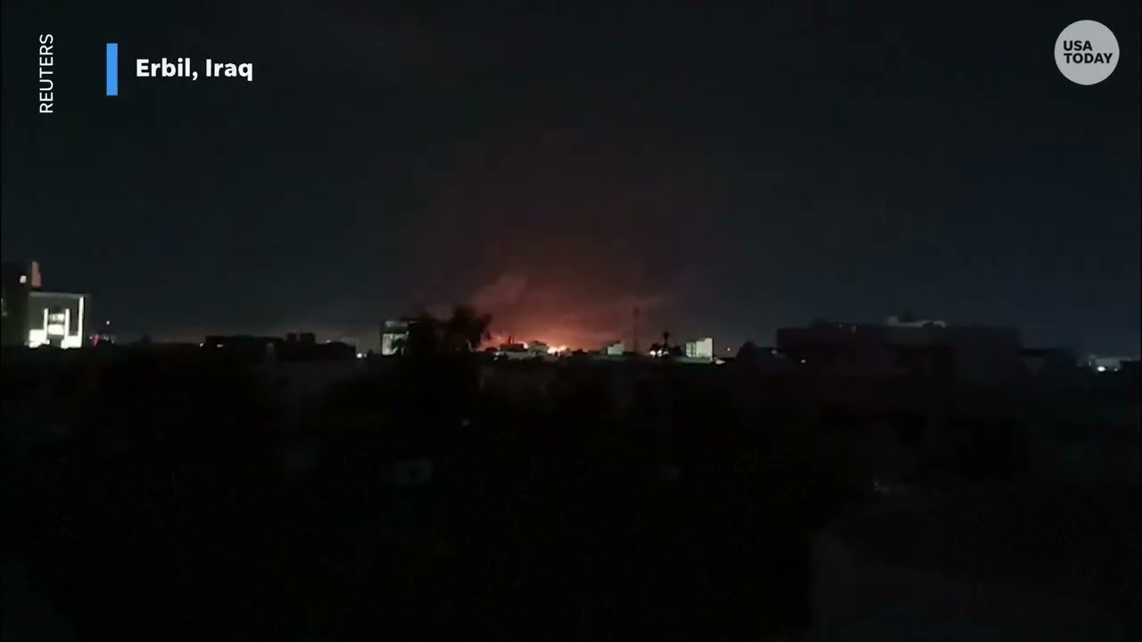 Iran retaliation against US: Militia's drones target US military base in Iraq, raw footage shows