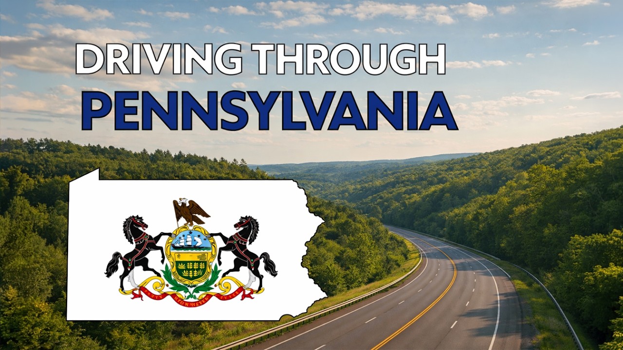 Scenic Drive Through the Pennsylvania Countryside