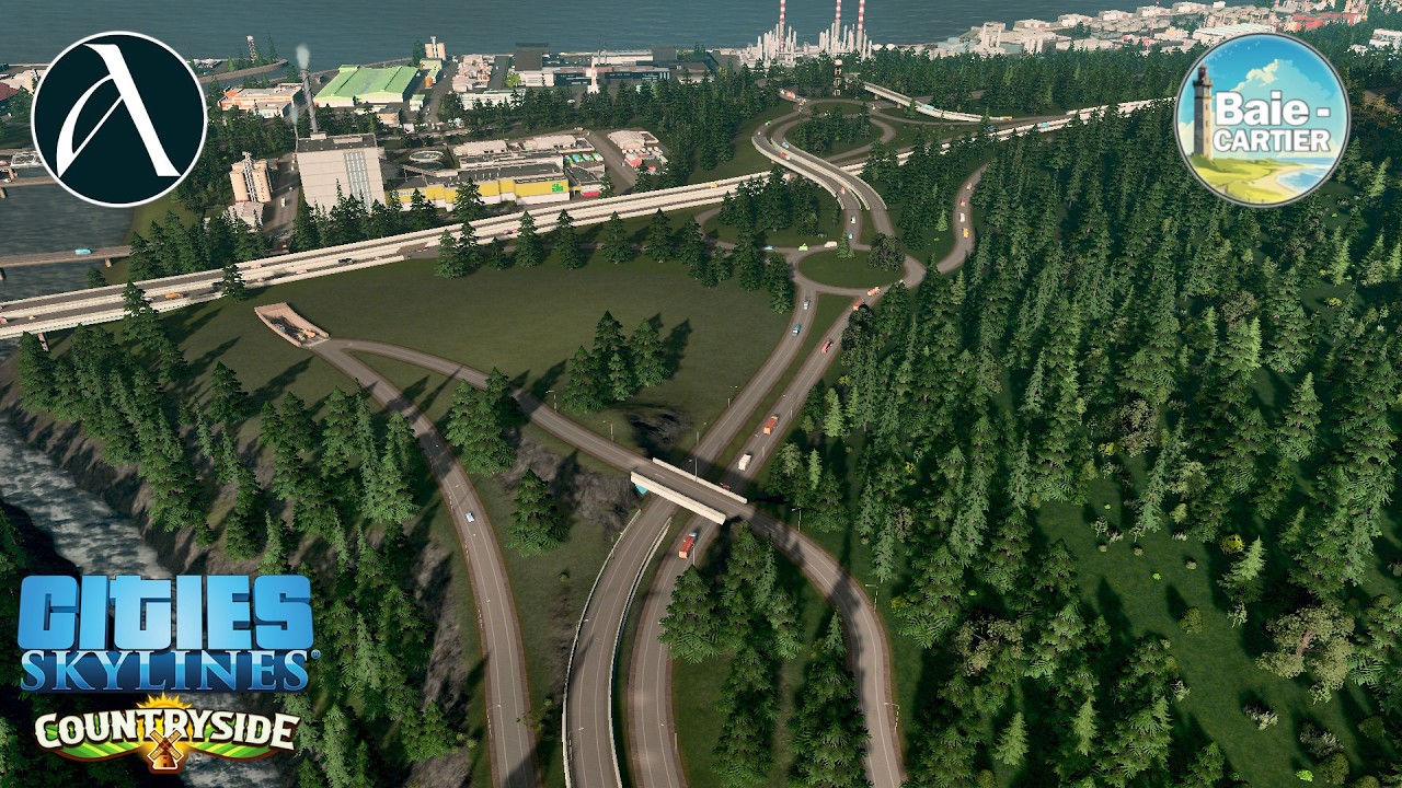 Remanier un échangeur pour fluidifier le trafic - Cities: Skylines 1 [FR]