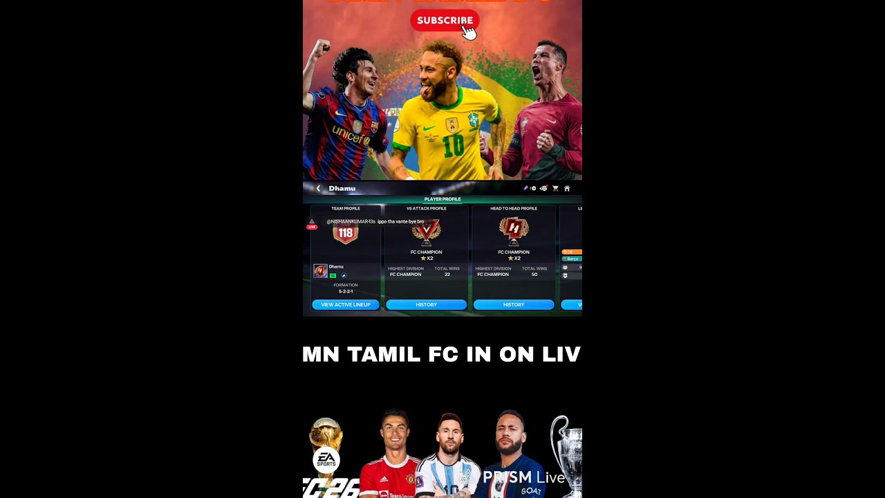 Live streaming of rmn tamil fc