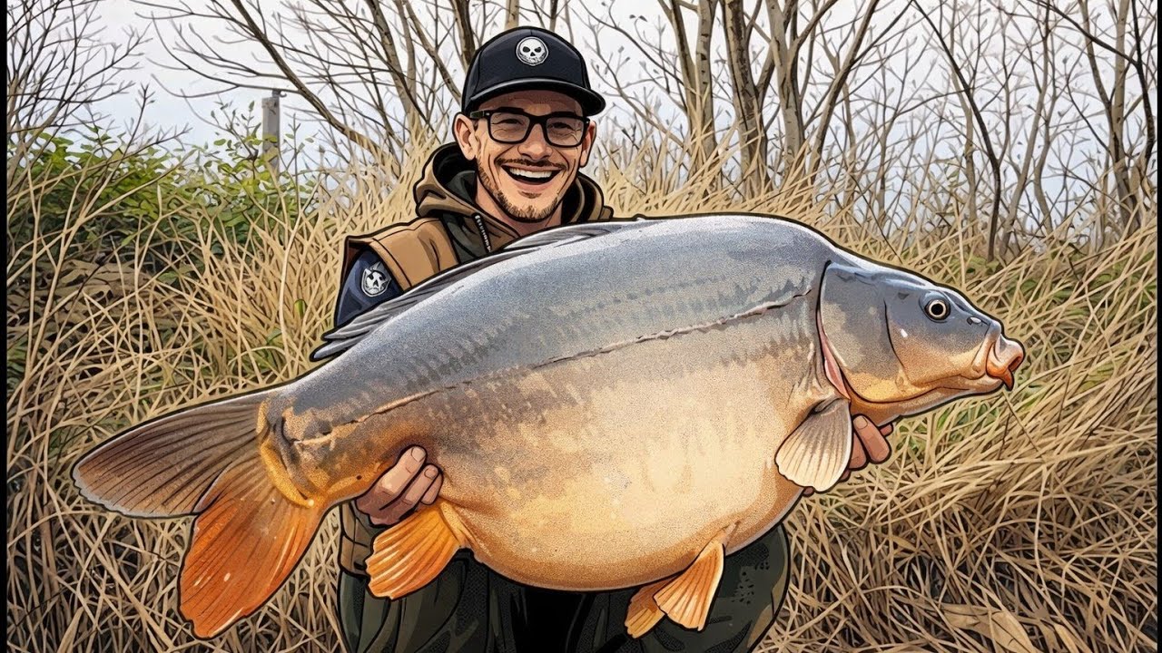24h en eau claire en hiver !  @Mack2carpfishing 