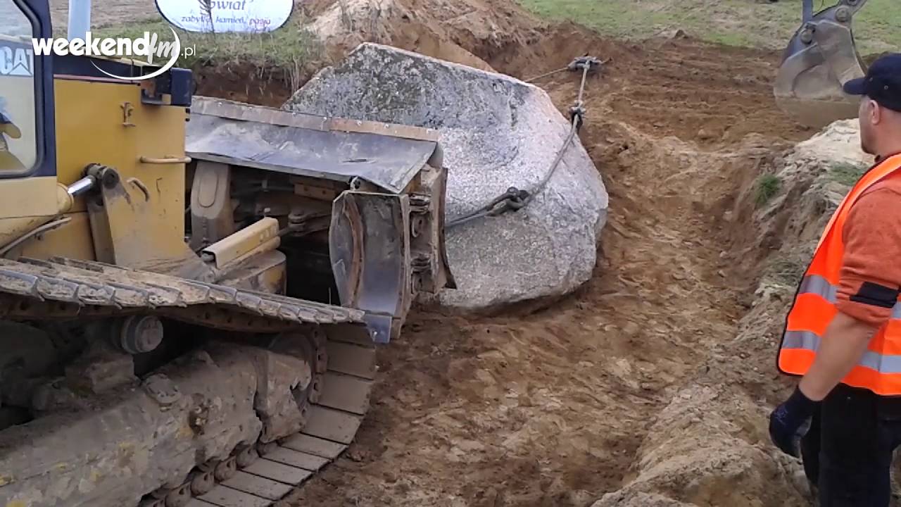 Stołczno: głaz ruszył z ziemi