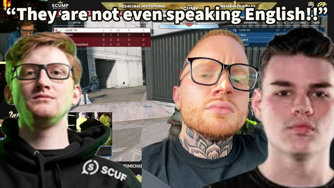 OpTic Scump, MaNiaC And Methodz Are Amazed By Quadrants Comms Against OpTic!!