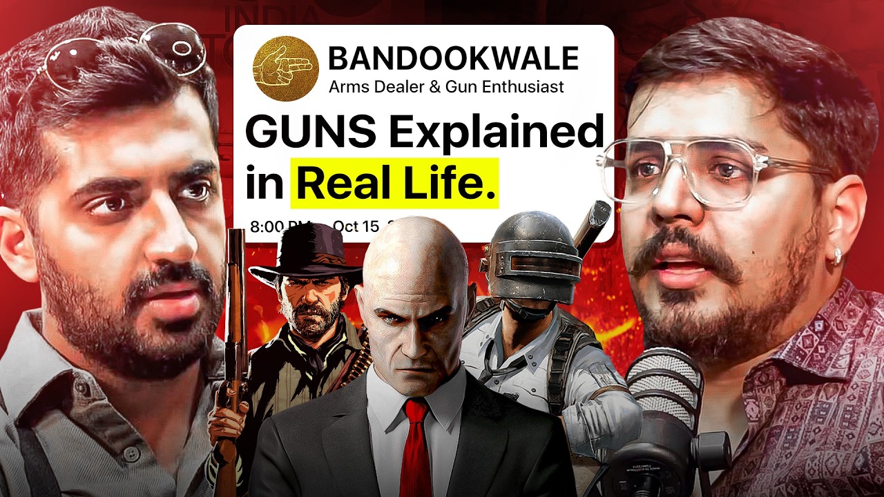 LIVE Firearm Showcase – PUBG & Hitman Weapons, Shocking Gun Culture, and Indian Gun Laws | Dostcast