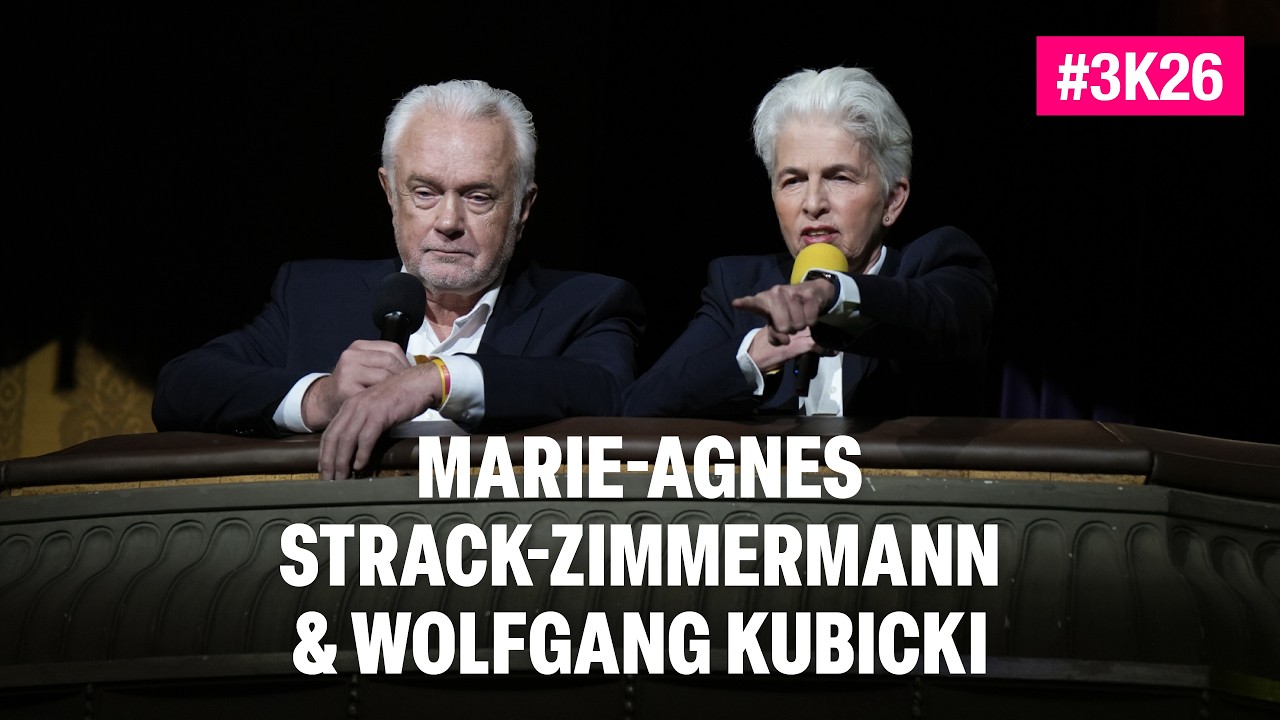 Marie-Agnes Strack-Zimmermann und Wolfgang Kubicki beim Dreikönigstreffen 2026 in Stuttgart #3K26