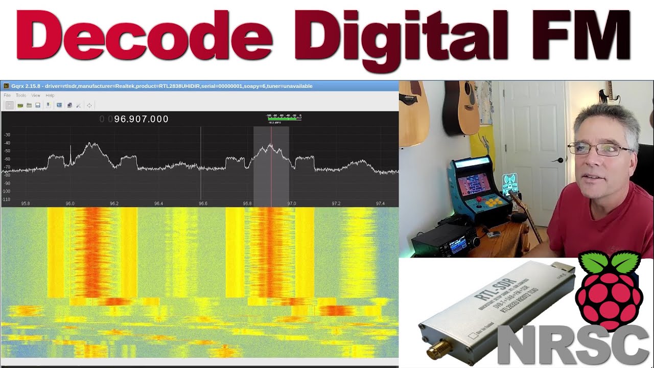 Listen to HD Radio digital FM broadcast on your Raspberry Pi