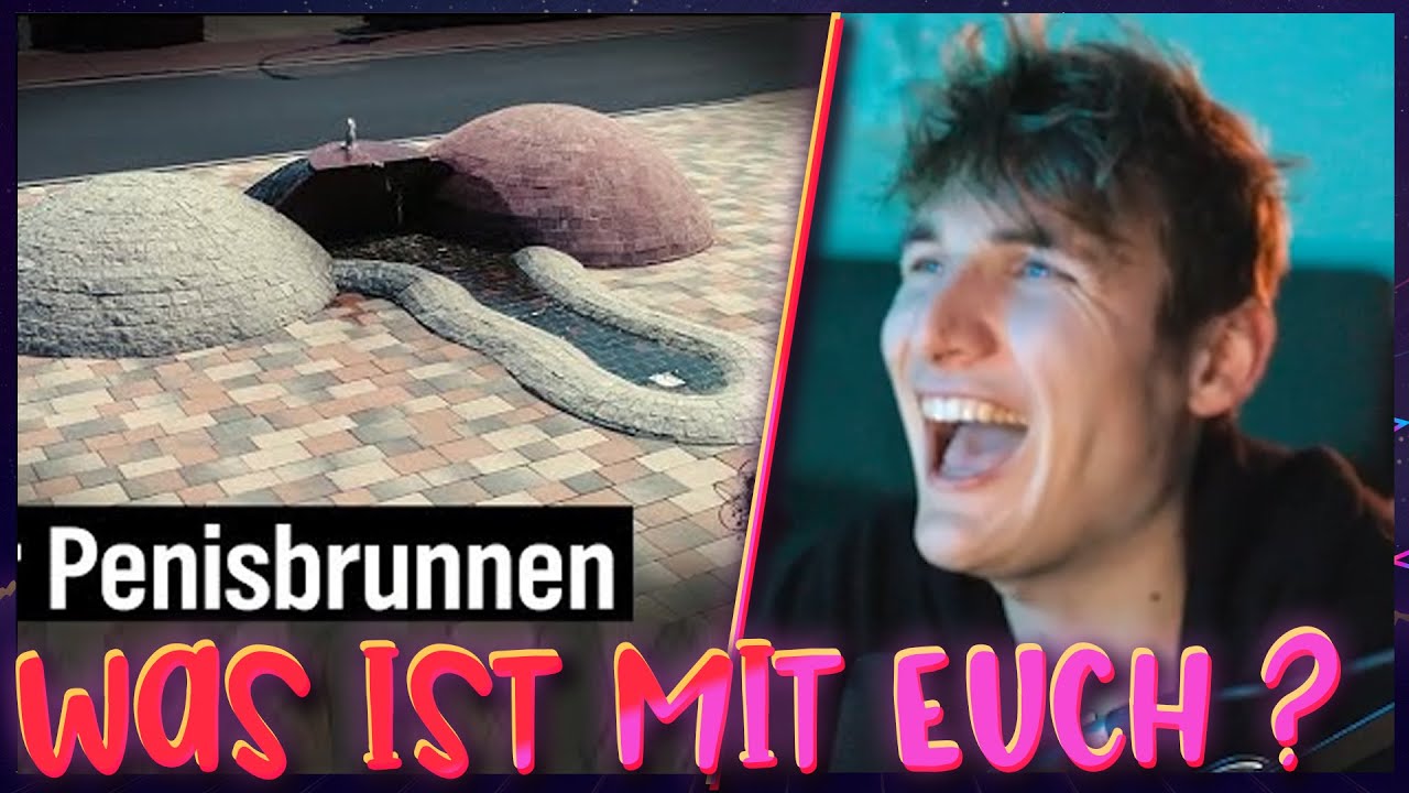 P€NISBRUNNEN als TOURI Attraktion! - Realer Irrsinn | Marius Angeschrien Twitch Reaktion
