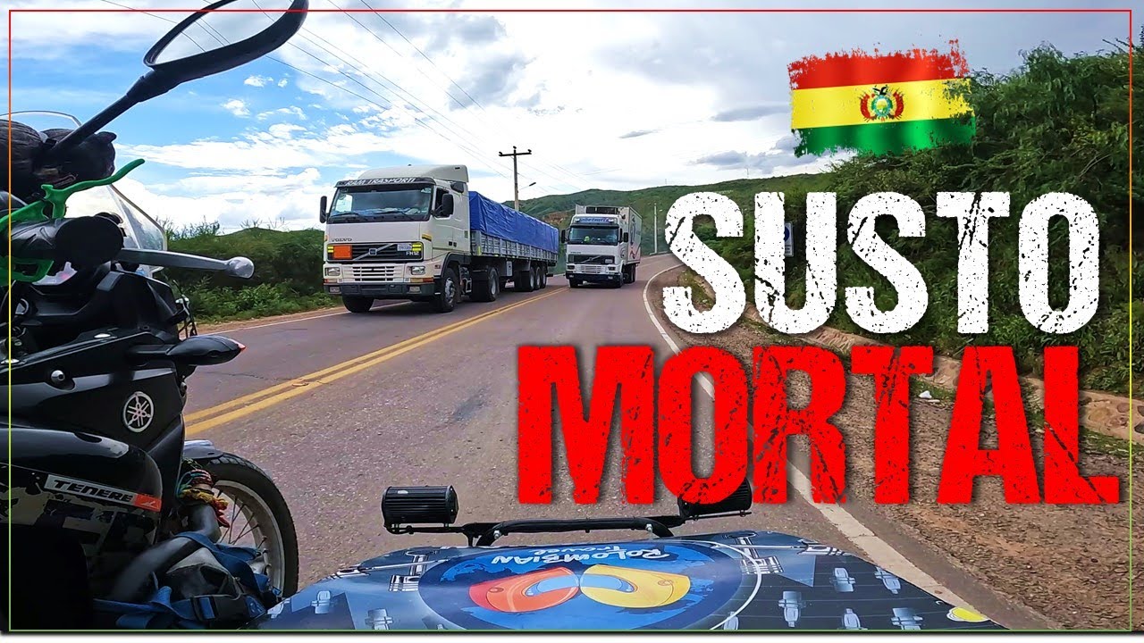 CAMIONERO ASESINO nos sorprende llegando a SUCRE, la CAPITAL de BOLIVIA // C182 En SIDECAR por el 🌎
