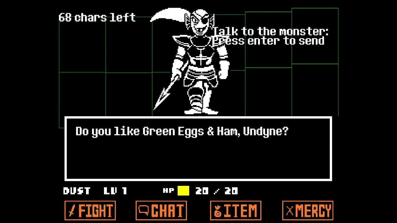 Undertale: Fighting Undyne, Part 1 Of 2