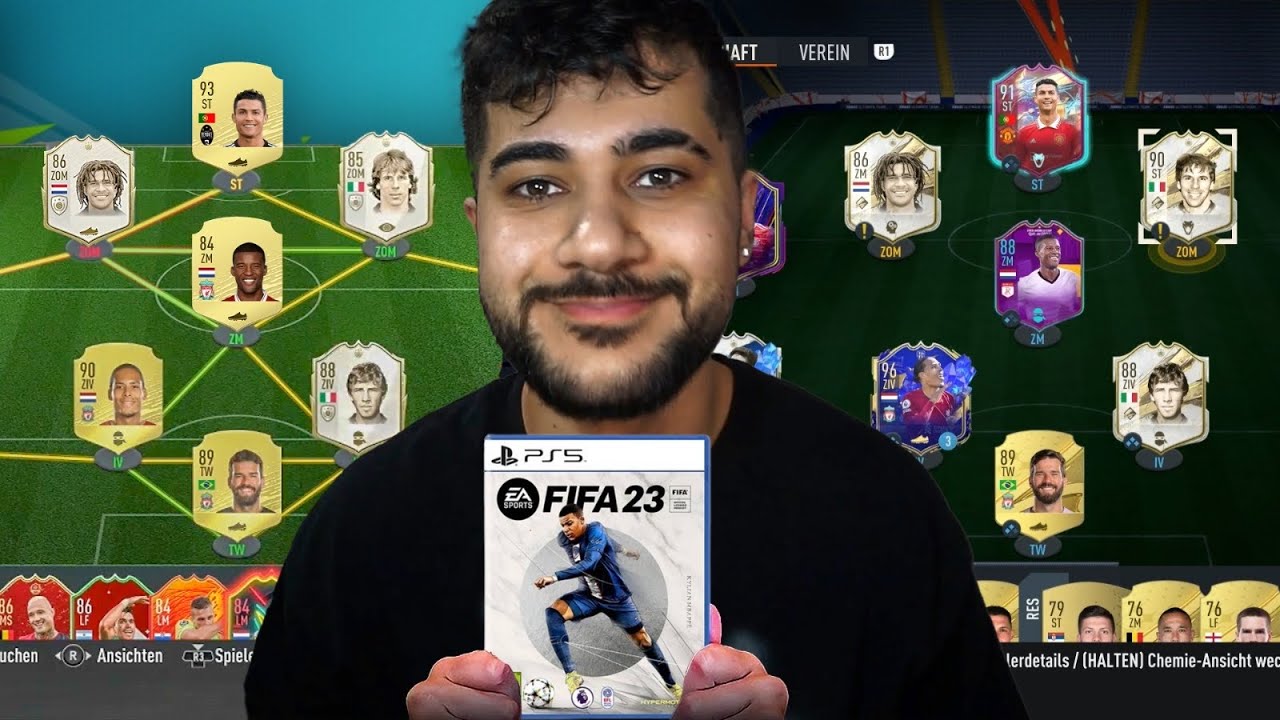 Ich benutze mein ALTES TEAM in Fifa 23!