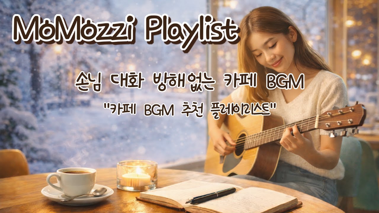 [🎧Playlist] ☕Cafe BGM playlist That Doesn’t Interrupt Conversations, "Silent acoustic sensibility"
