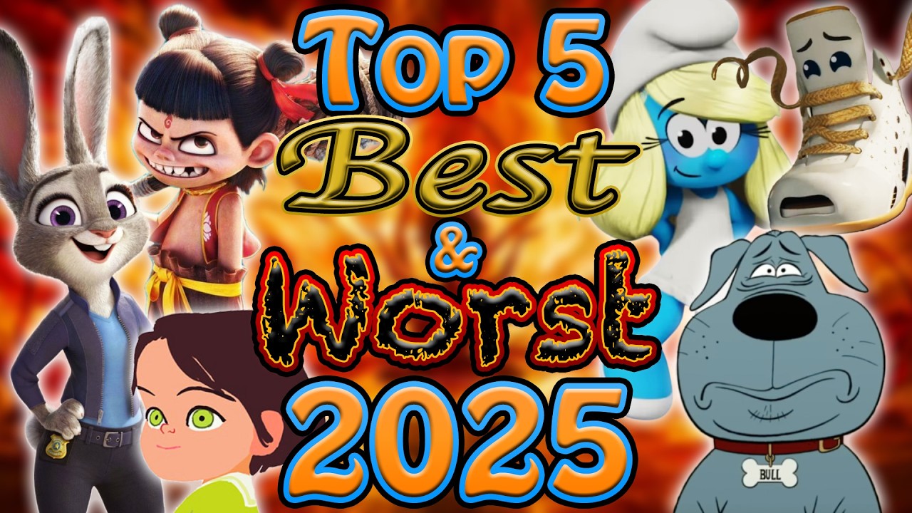 Top 5 Best & Worst Animated Films of 2025
