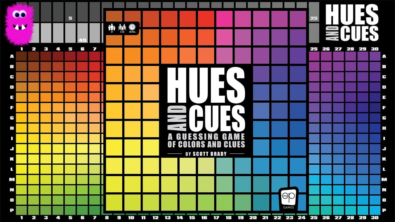 Hues and Cues, Spiloverblik & F&oslash;rste indtryk - Selskabsspil