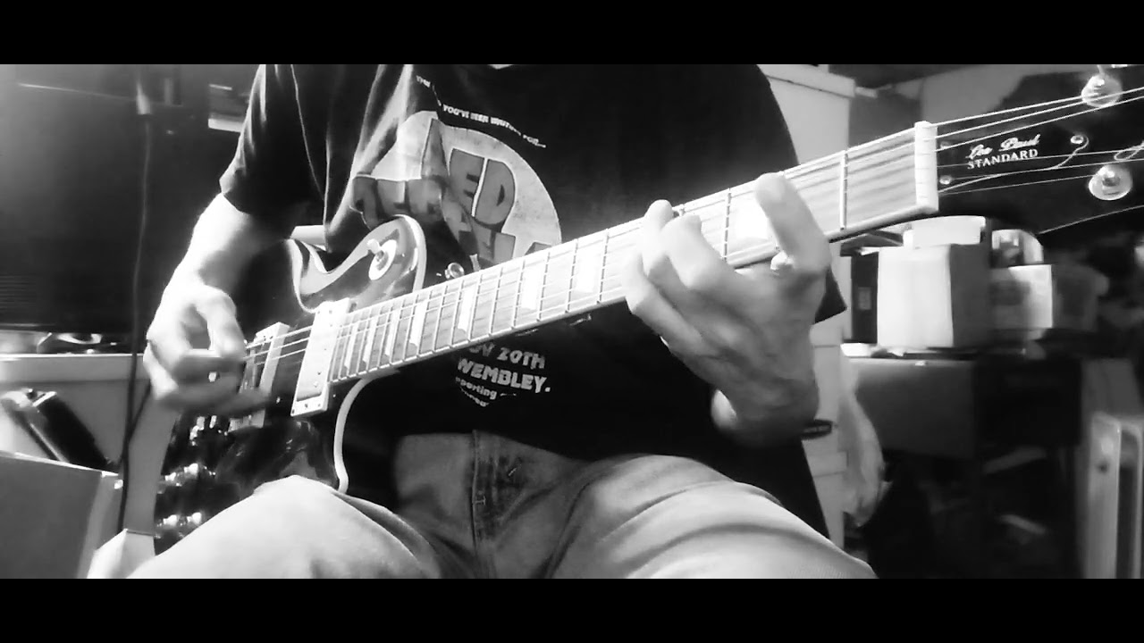 Lounge Act - Nirvana Guitar Cover B&W