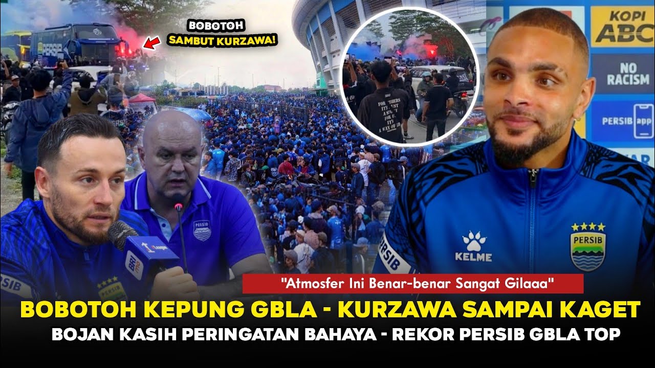 LAUTAN BOBOTOH BUAT GBLA MEMBIRU❗Kurzawa Dibuat Terpukau😱Bojan Kasih Peringatan ~ Rekor Persib GBLA