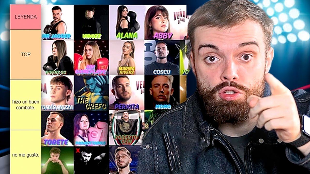 TIER LIST MEJORES PELEADORES DE LAS VELADAS - Ibai se moja