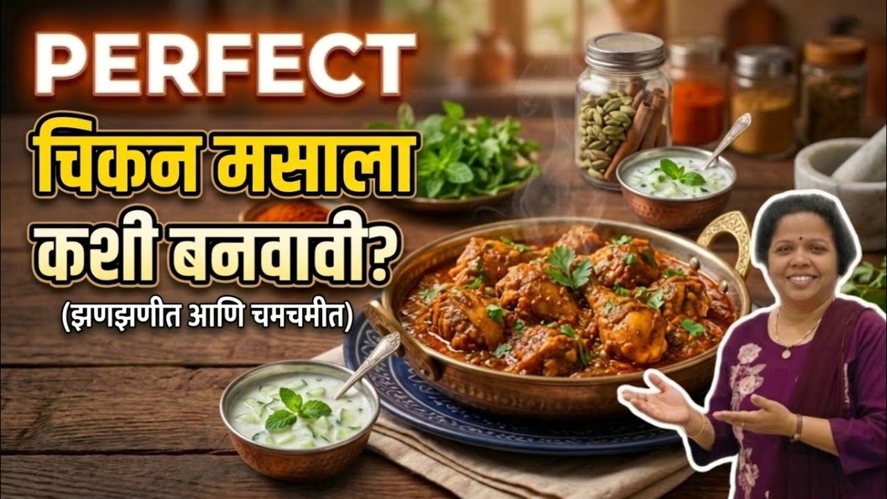 बोटं चाटत रहाल असा सुका चिकन मसाला | Chicken Sukka Masala Recipe