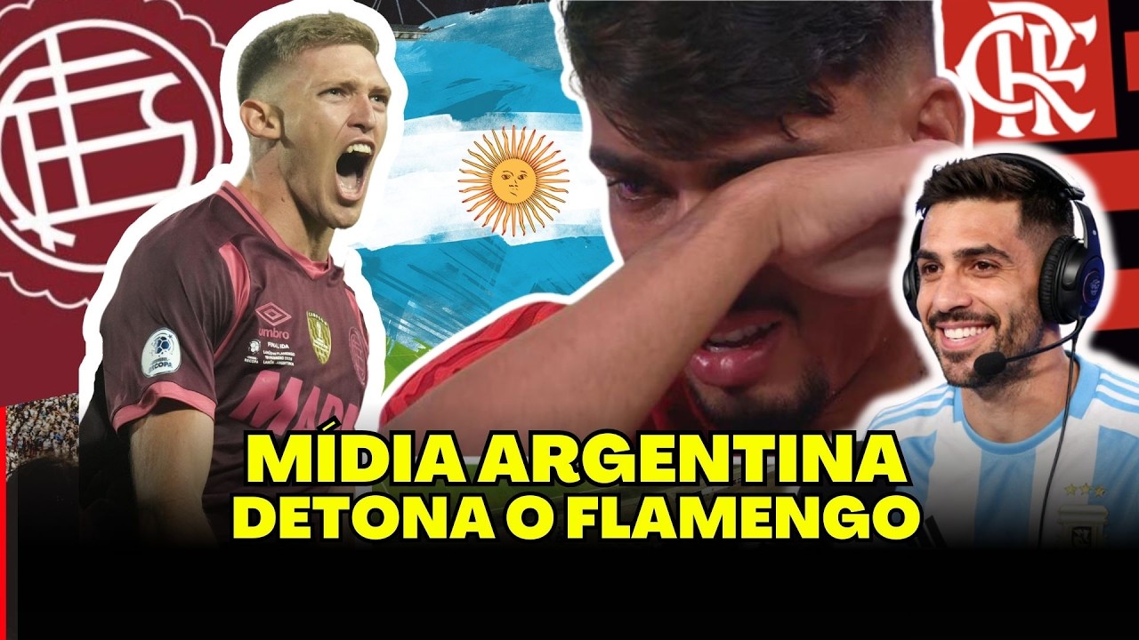IMPRENSA ARGENTINA HUMILHA O FLAMENGO: “TIME MAIS CARO DA AMÉRICA NÃO GANHA DE NINGUÉM”