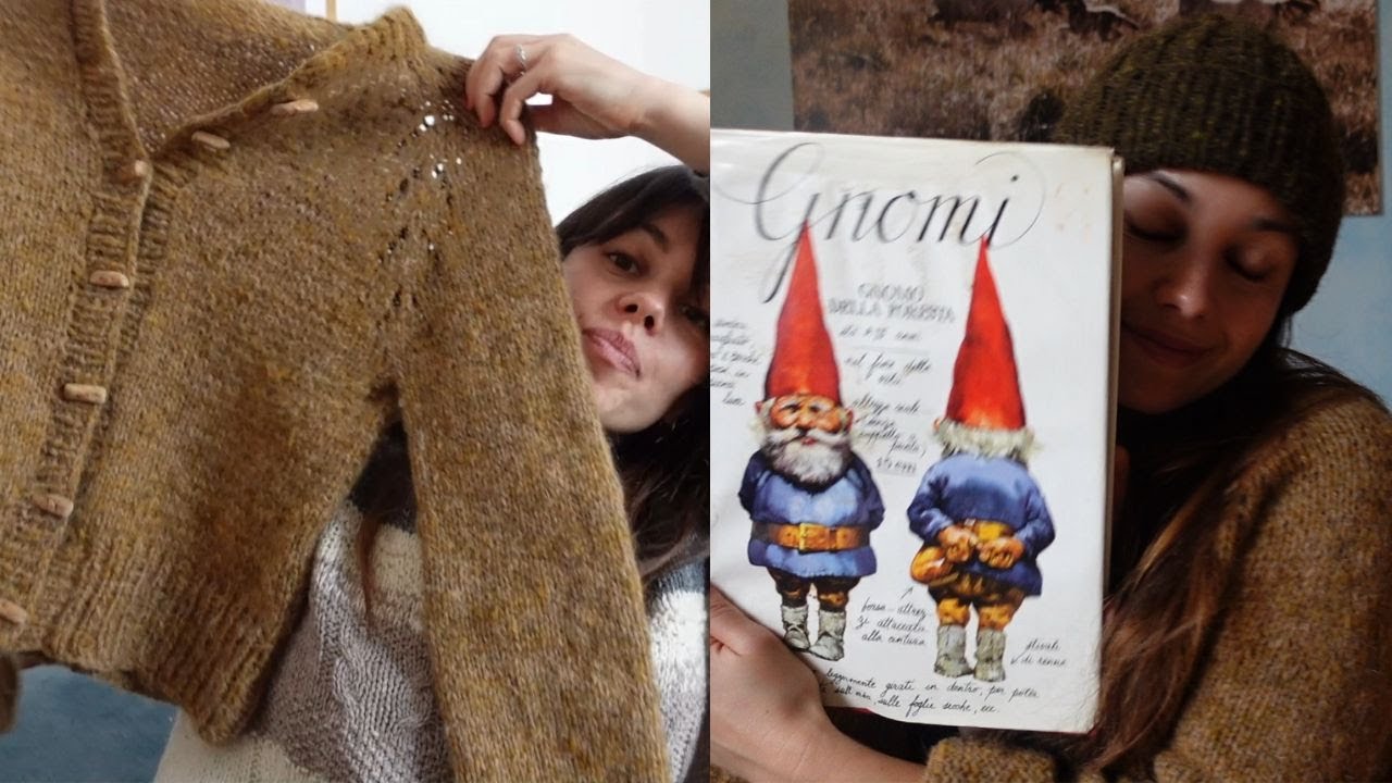 My wild knitting podcast | Ep.19 | Warm unspun projects and childhood crafted objects