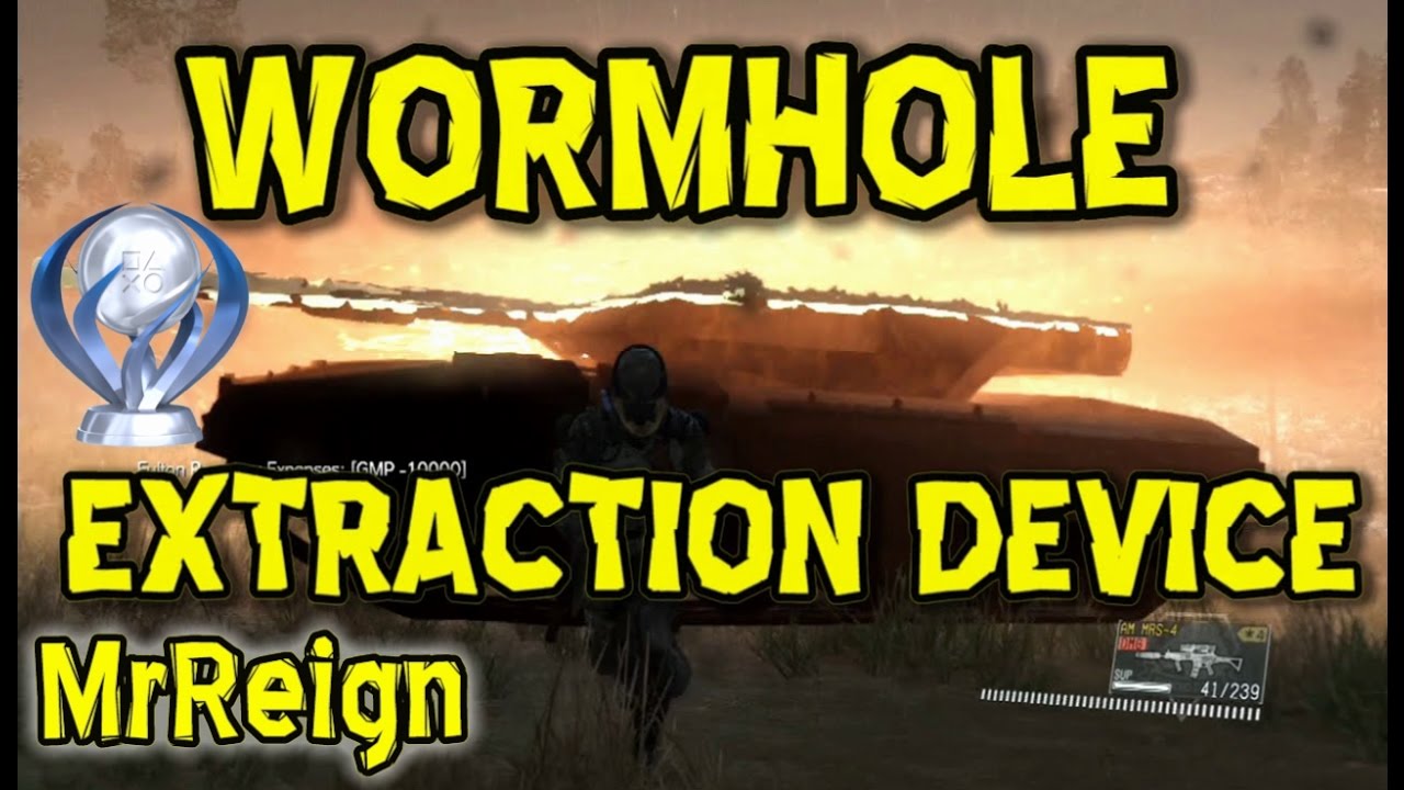 Metal Gear Solid 5 - How To Unlock Wormhole Fulton Extraction Device