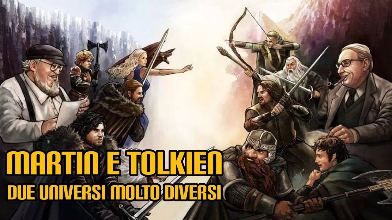 Martin e Tolkien: due universi molto diversi