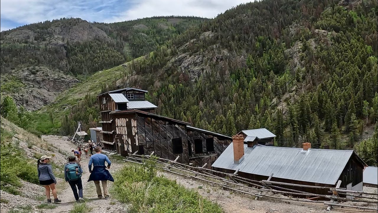 Exploring the abandoned Ute-Ulay Mine and Ghost Town - Lake City, Colorado - 4K