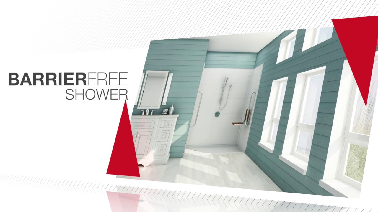 Trending Accessibility Barrier-Free Shower Surround Installation Video