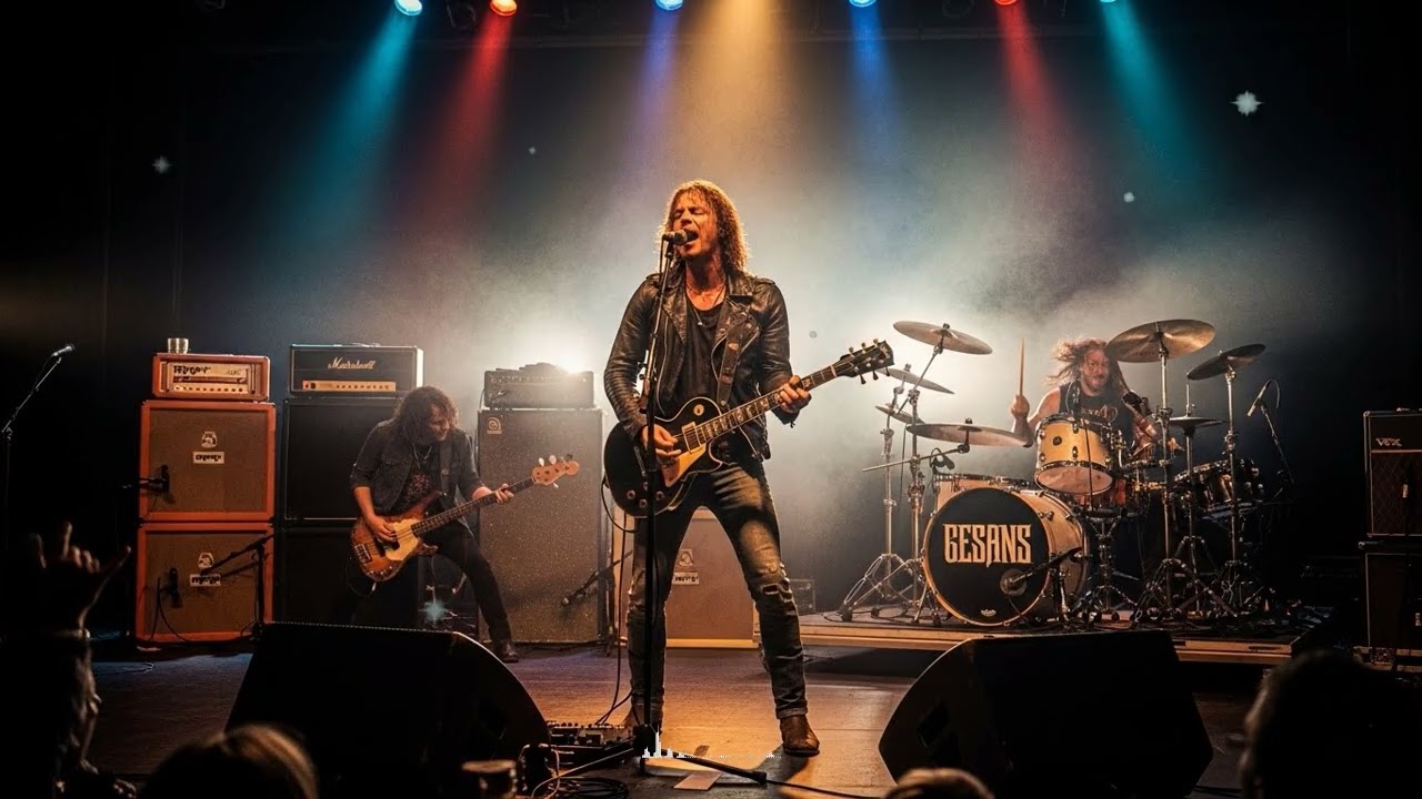 Rock Electric Power | Heavy Guitar Sound & Explosive Night Energy