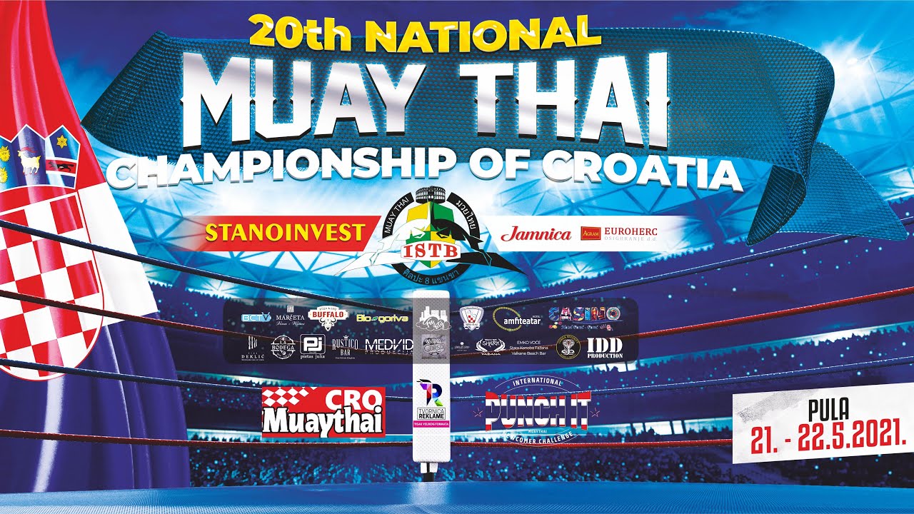 Muay Thai Campionship of Croatia Pula and Punch it Newcomer Challenge 2021