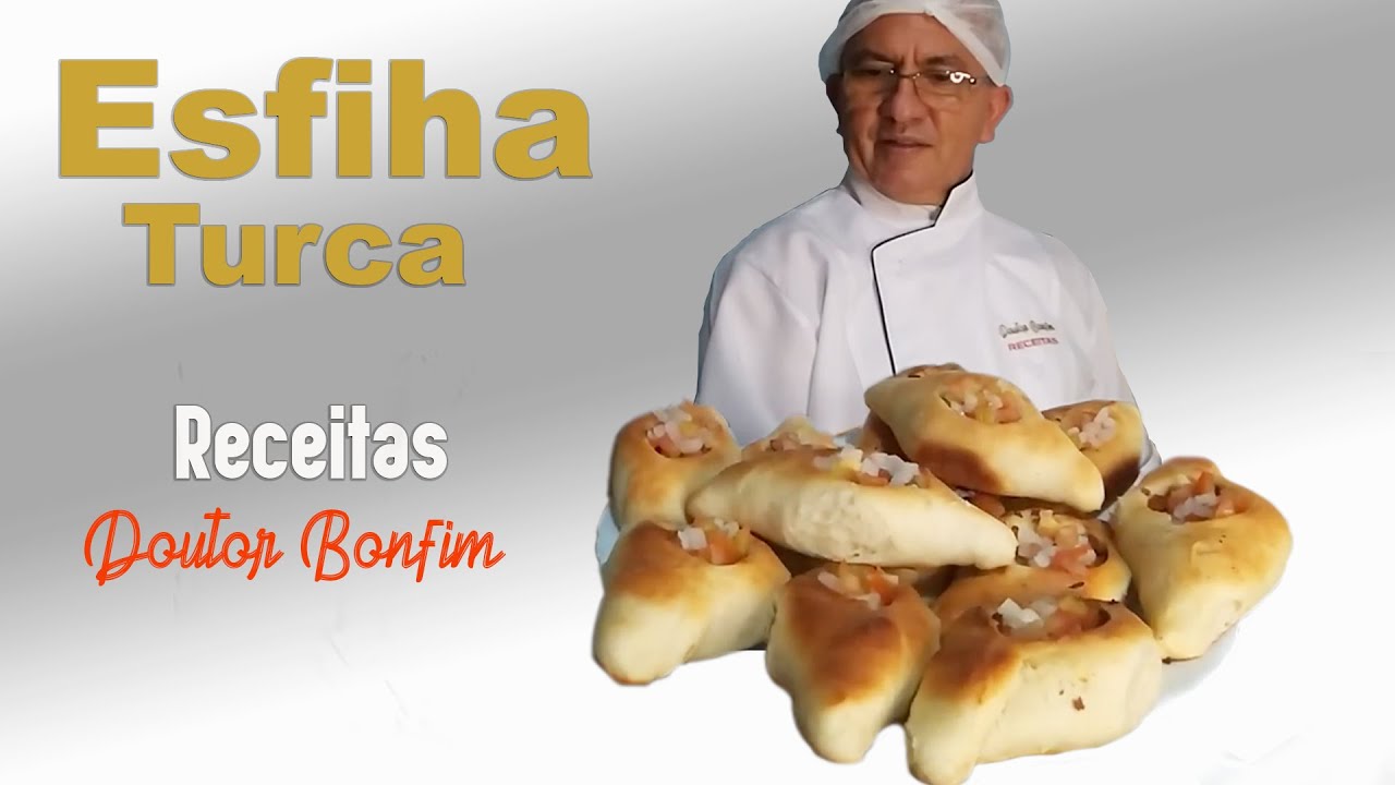 ESFIHA TURCA ( Que maravilha de receita feito em casa com Doutor Bonfim)