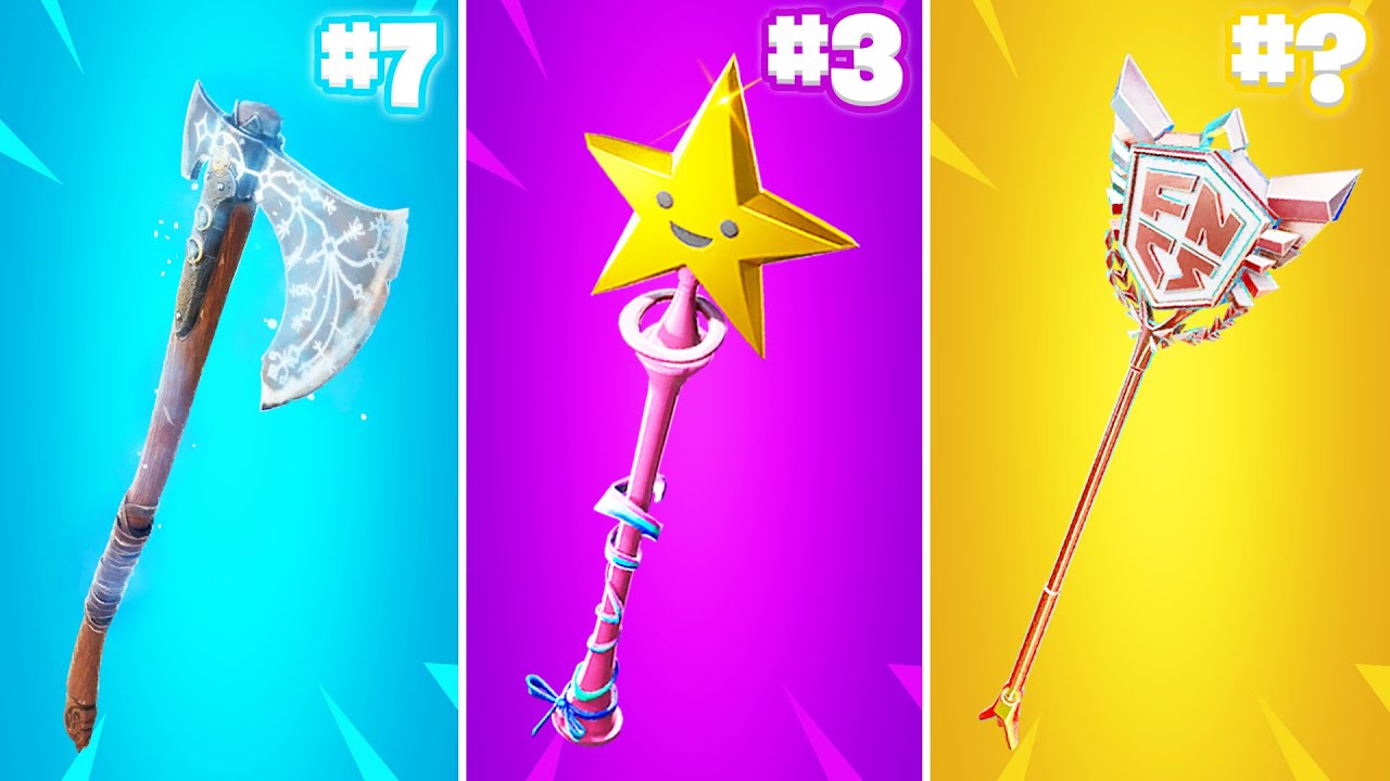 35 *BEST* Fortnite Pickaxes in 2023!