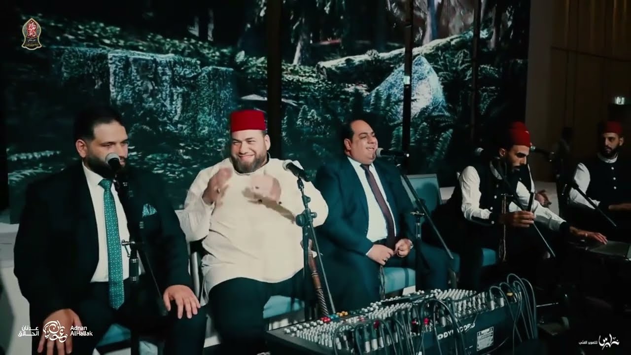 وصلة حب وشوق لرسول ﷺ مع مداح الحبيب الأستاذة منصور زعيتر وعبد الرحمن أبو شعر | adnanalhallakofficial