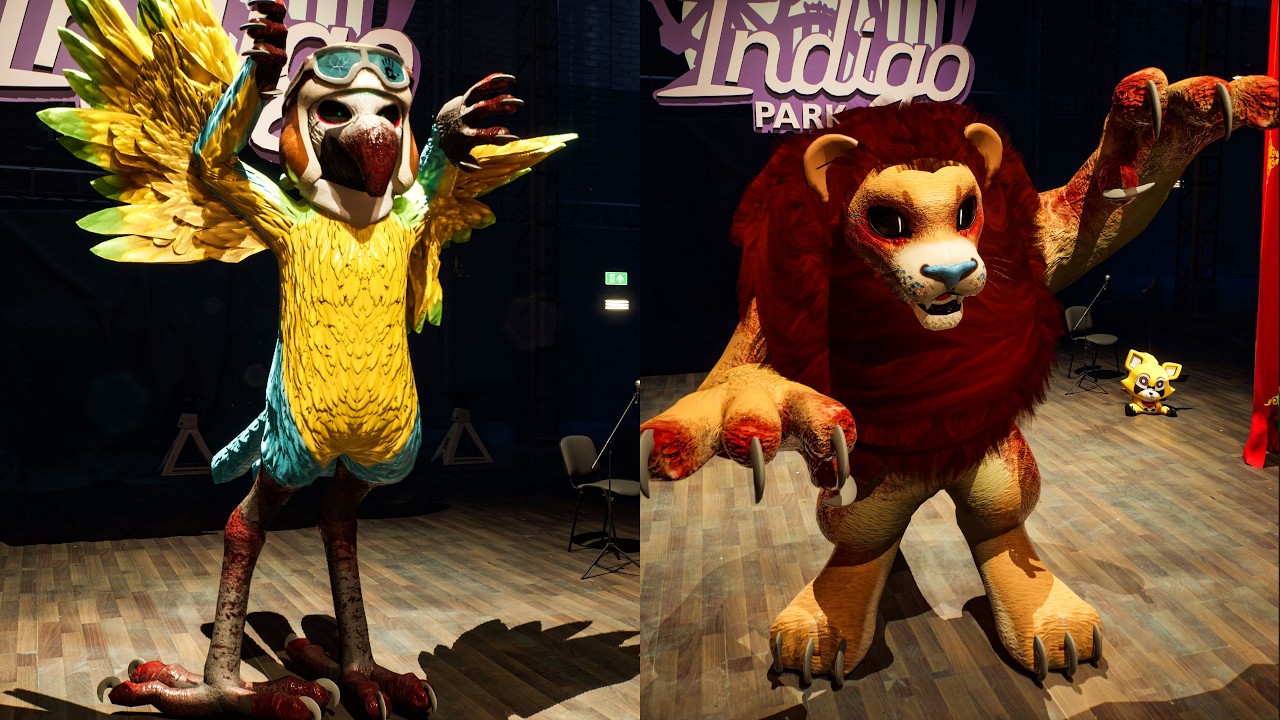 Indigo Park - ALL Mollie Macaw Animations + Lloyd The Lion Animations