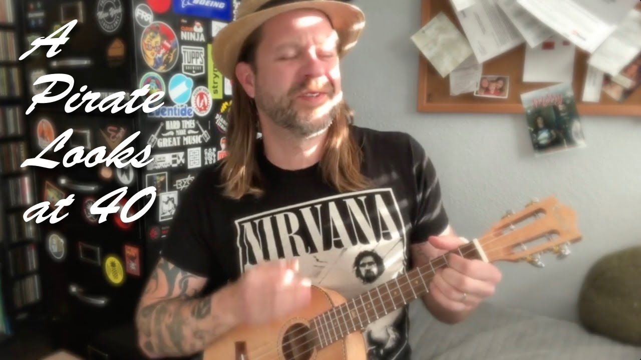 A Pirate Looks at 40 (on tenor ukulele) | Jimmy Buffet cover