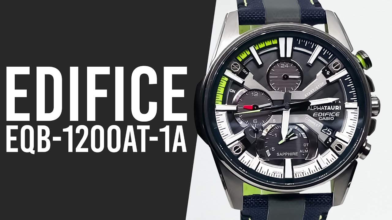 Часы CASIO Edifice Alphatauri EQB-1200AT-1A | Где купить со скидкой?