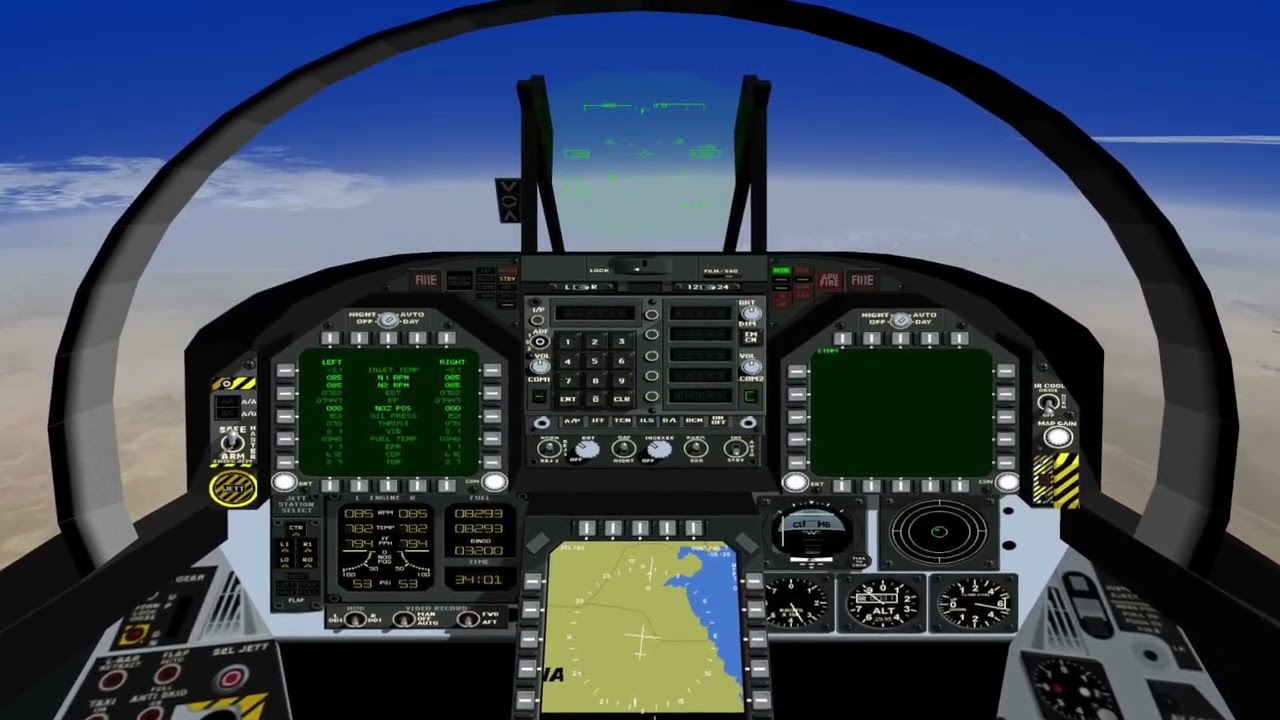 F/A-18 Operation Iraqi Freedom | PC | Training | Takeoff & Landing | F/A-18 Hornet