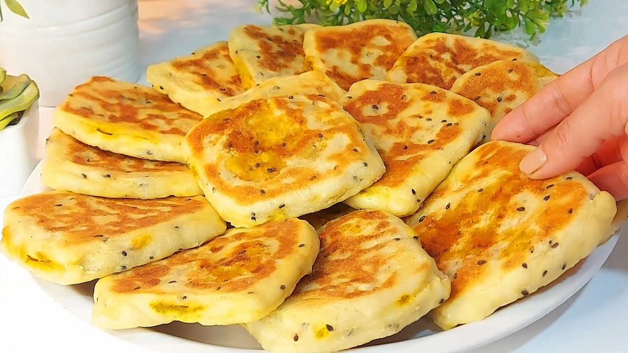 أروع و أسهل خبز صغير معمر بحشوة اقتصادية و عجين كالقطن