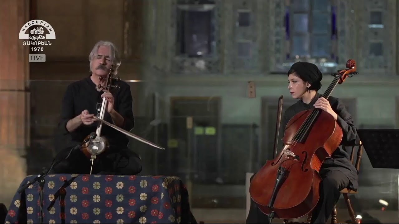 قسمتی از اجرای کنسرت آنلاین کیهان کلهر و کوارتت مینیاتور