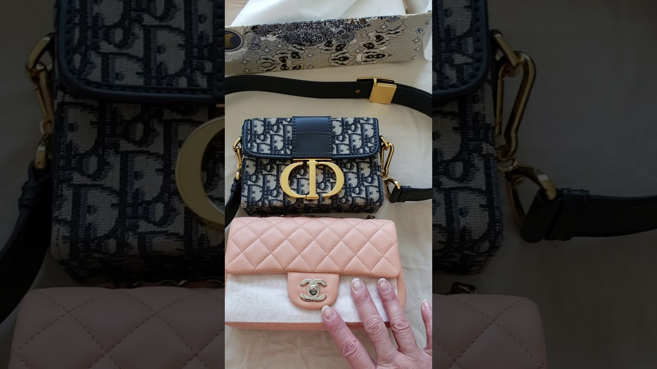 DIOR 30 montaigne BOX bag oblique blue part III #dior30montaigne