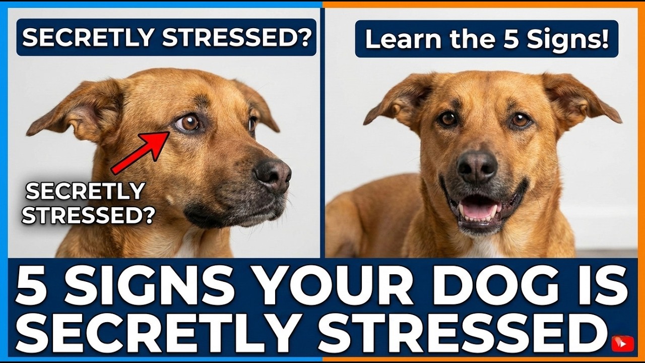 5 Signs Your Dog Is Secretly Stressed