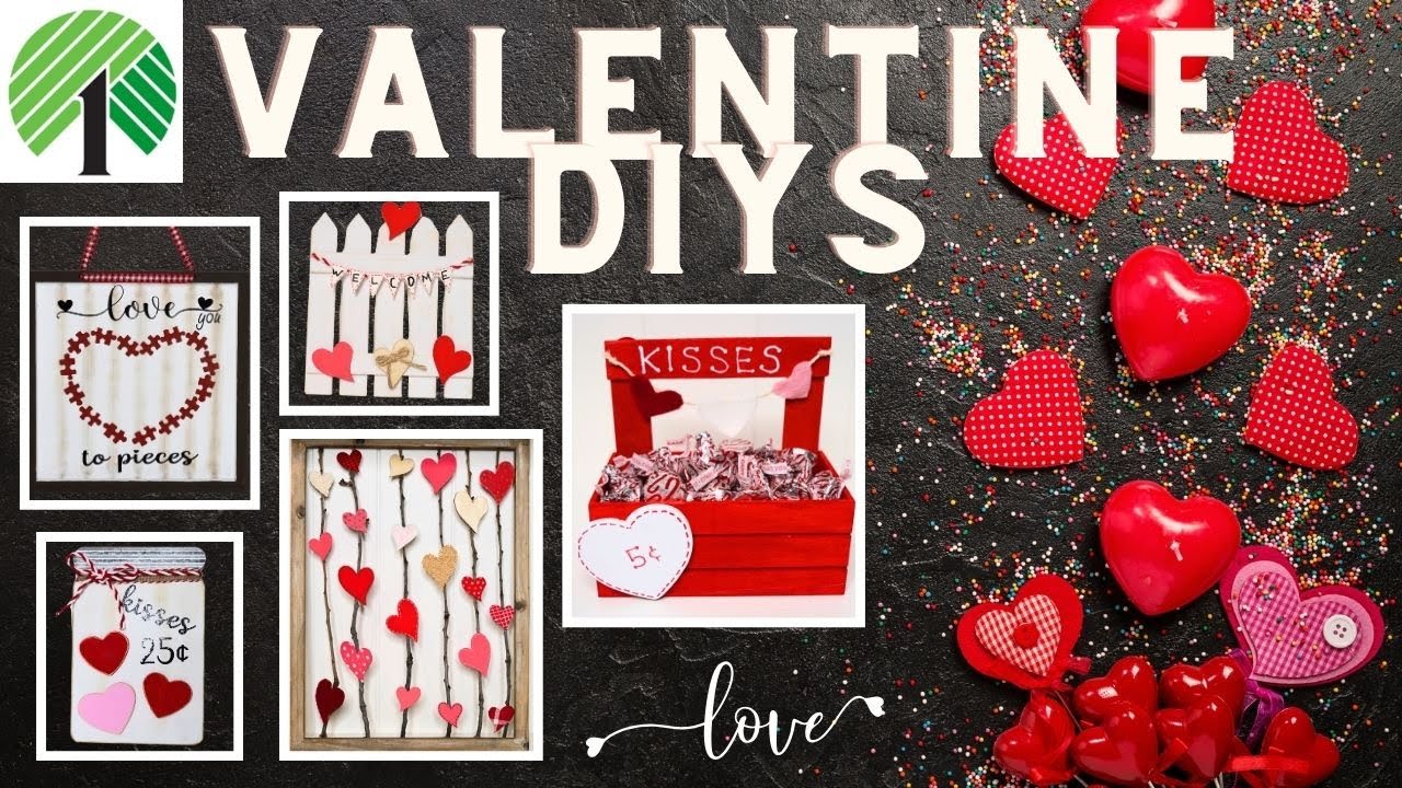 ALL NEW DOLLAR TREE VALENTINES DECOR DIYS
