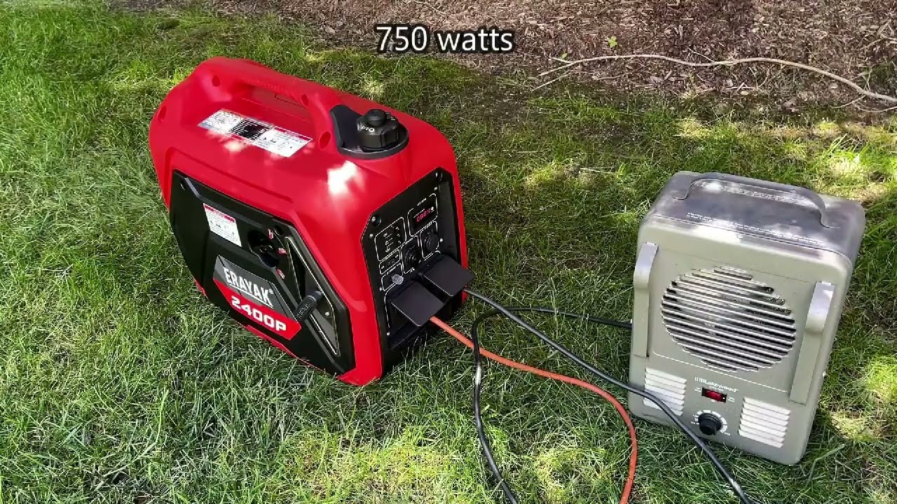 Erayak 2400P Quiet Portable Inverter Generator Review – Best for Camping & RV Power