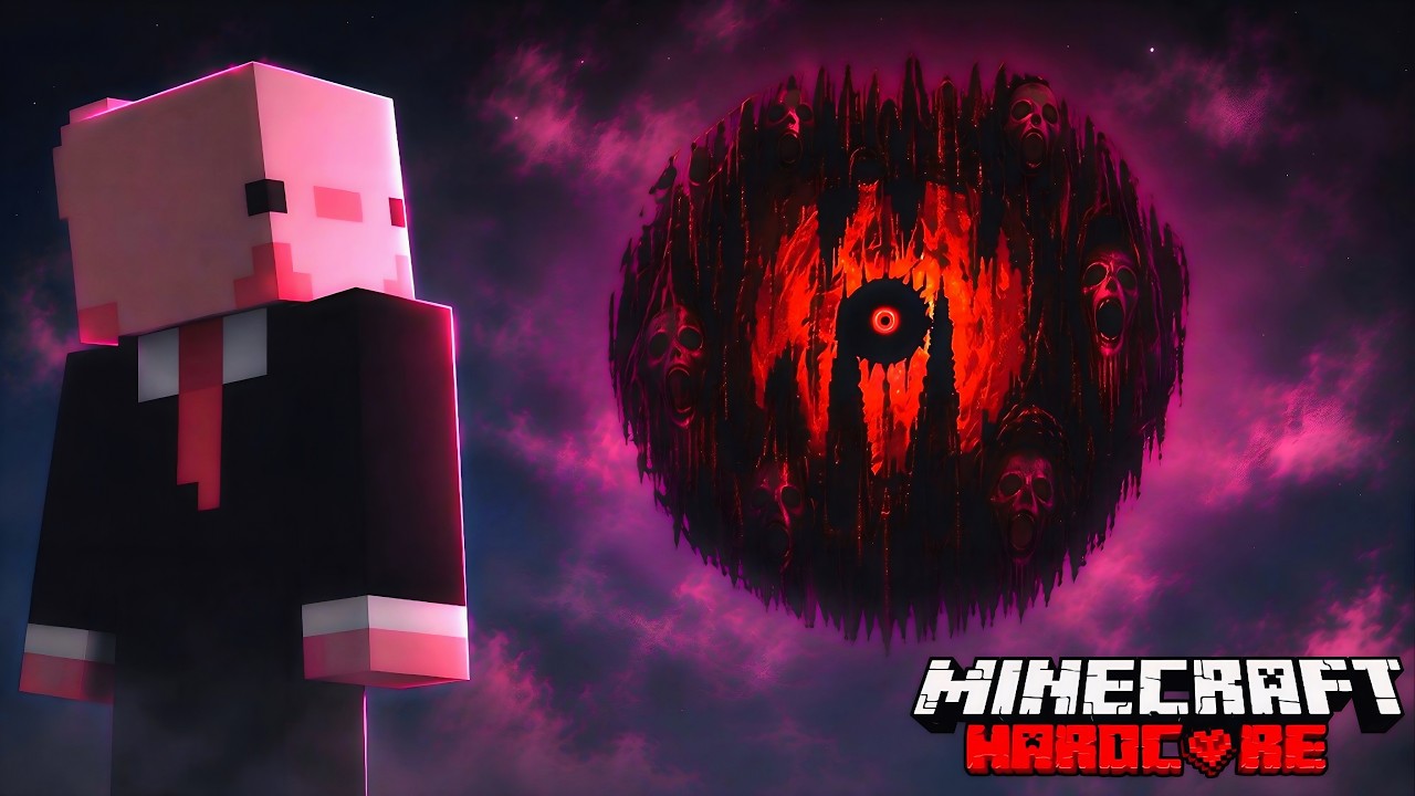 Я попал в самую жуткую хоррор-историю Minecraft... (Полная версия)