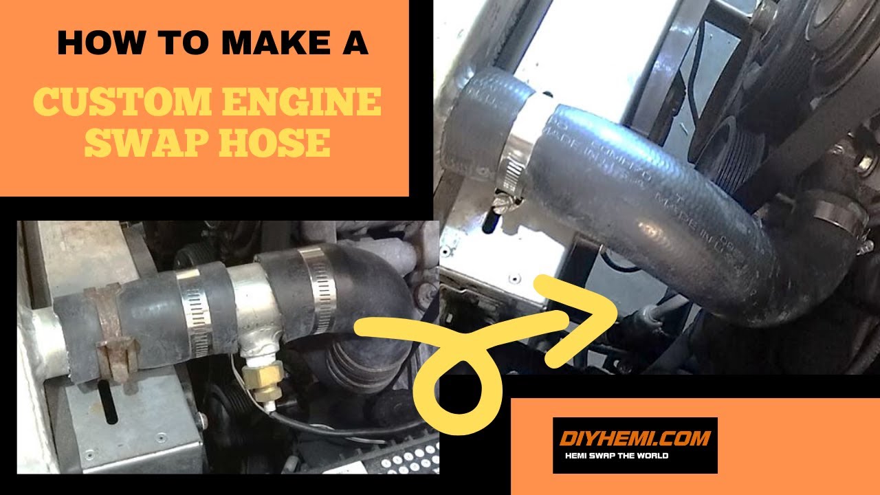 Хитрость со шлангом охлаждающей жидкости для замены двигателя — DIYHEMI