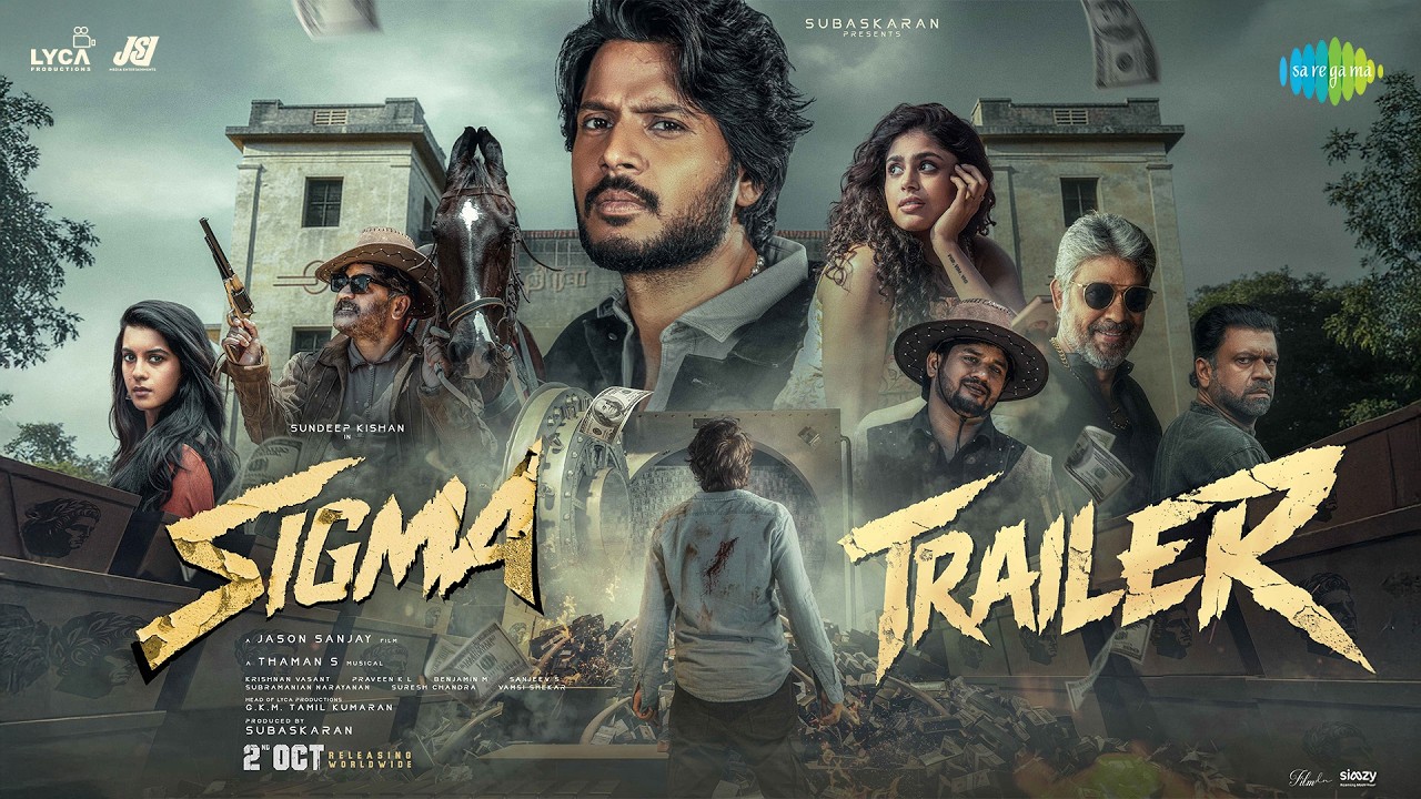 Sigma (Telugu) - Official Trailer | Sundeep Kishan, Faria Abdullah | Jason Sanjay | Lyca Productions