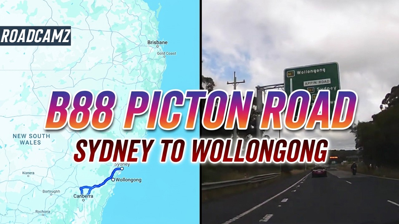 Realtime Driving on B88 Picton Road