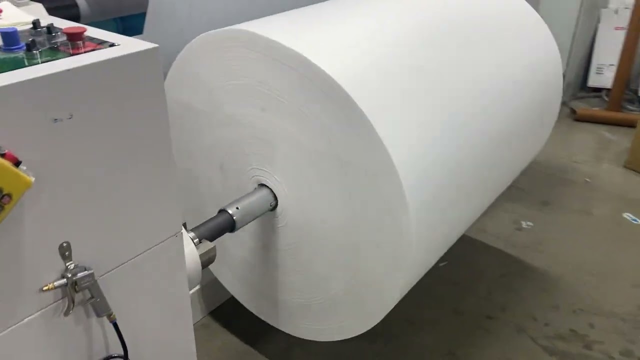 4C CI Press Hits 200m/min on Nonwoven, Thailand On-Site Video