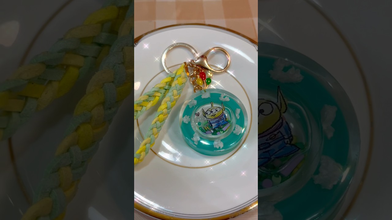 三眼怪吊飾#手工滴膠 #手作り #可愛い #療癒