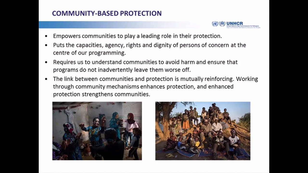 Webinar on Community Based Protection in Urban Areas