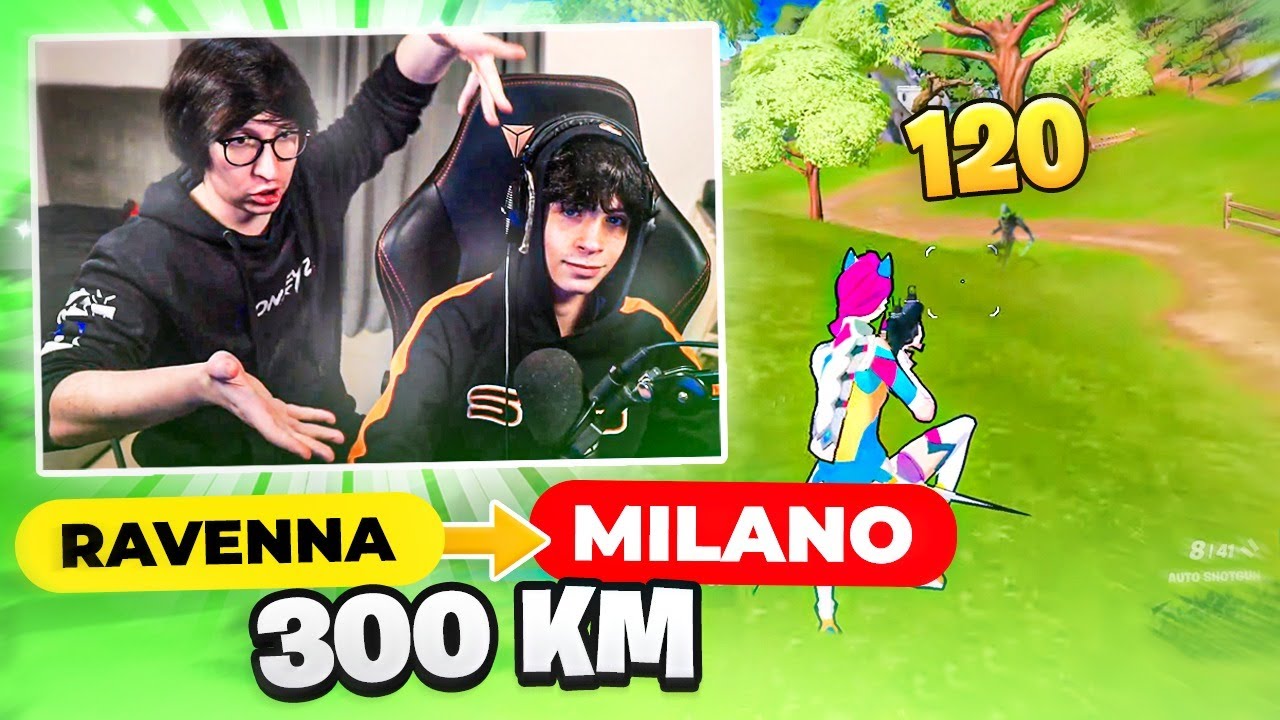 MIO FRATELLO GIOCA DALLA MIA POSTAZIONE NUOVA di MILANO!! FORTNITE ITA